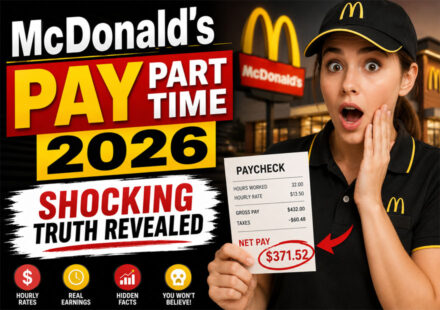 McDonald's Pay Part Time 2026