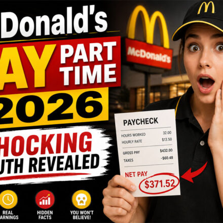 McDonald's Pay Part Time 2026