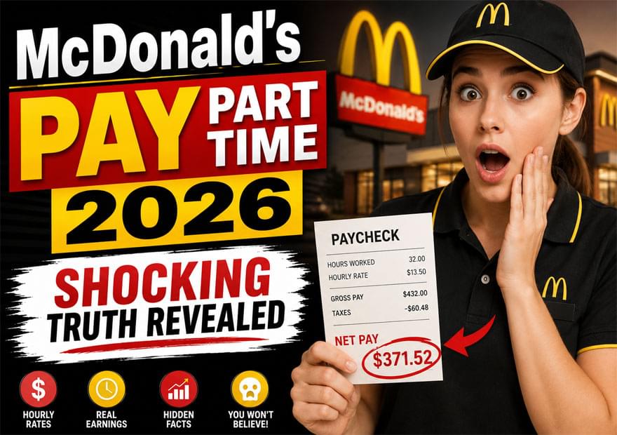 McDonald's Pay Part Time 2026